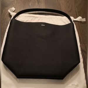 The Row Large Tote Bag in Black